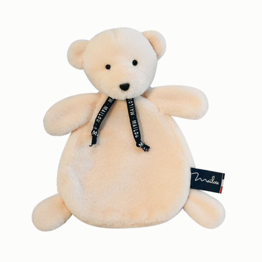 Doudou Ours Dorlotin - Ivoire - Made in France