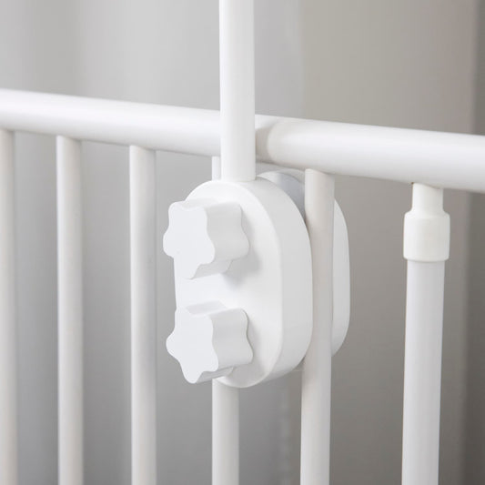 Bras de mobile bébé en bois - Blanc