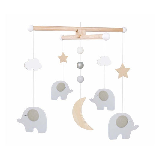Mobile - Eléphants - Lulu au lit